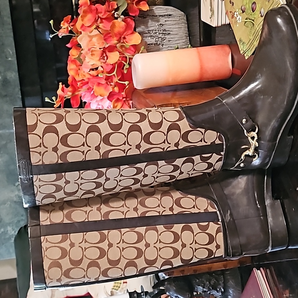 Coach rainboots - Picture 4 of 4